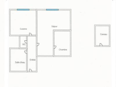 For rent Nantes 2 rooms 50 m2 Loire atlantique (44200) photo 3