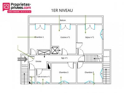 For sale Saint-germain-sur-rhone 9 rooms 201 m2 Ain (01200) photo 4