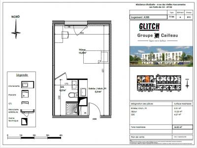 Louer Appartement Ponts-de-ce 645 euros