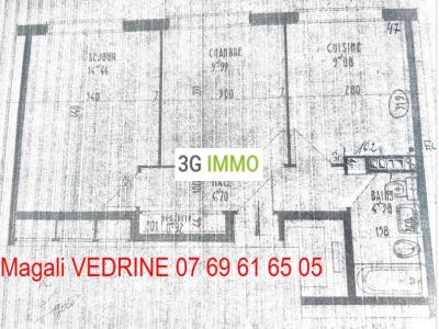 For sale Clermont-ferrand 2 rooms 43 m2 Puy de dome (63000) photo 0