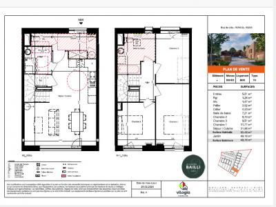 For sale Roncq 4 rooms 86 m2 Nord (59223) photo 1