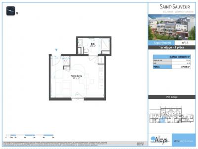 For rent Mulhouse 1 room 27 m2 Haut rhin (68100) photo 3