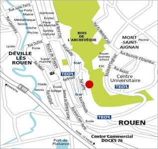 For rent Deville-les-rouen 3 rooms 64 m2 Seine maritime (76250) photo 1