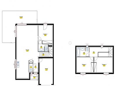 For sale Montagnac 4 rooms 97 m2 Herault (34530) photo 3