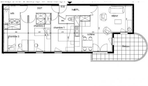 Annonce Location 4 pices Appartement Bourgoin-jallieu 38