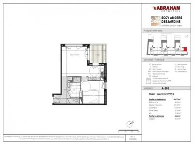 Louer Appartement Angers 727 euros