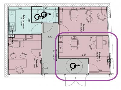 Annonce Location Bureau Bouscat 33