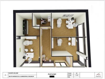 Louer Bureau 12 m2 Bouscat