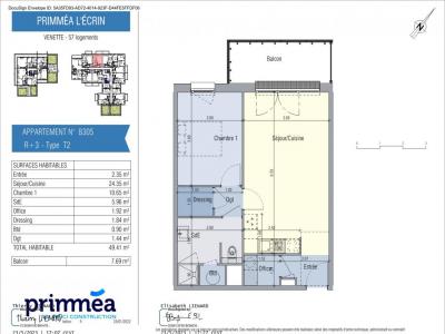 Louer Appartement 49 m2 Margny-les-compiegne