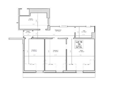 For rent Strasbourg 2 rooms 56 m2 Bas rhin (67000) photo 0