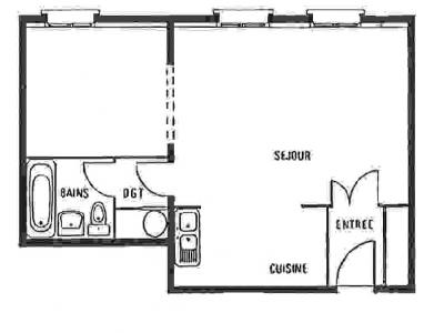 For rent Strasbourg 3 rooms 42 m2 Bas rhin (67000) photo 1
