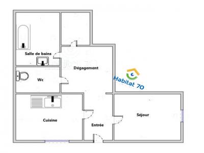 For rent Lure 1 room 34 m2 Haute saone (70200) photo 0