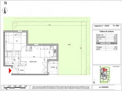 Annonce Location 2 pices Appartement Bihorel 76