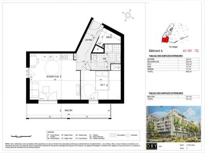Louer Appartement 49 m2 Reims