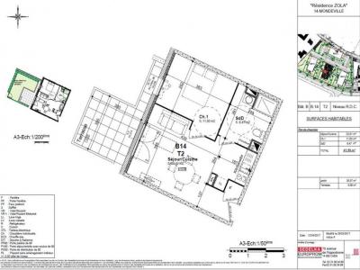 For rent Mondeville 2 rooms 41 m2 Calvados (14120) photo 2