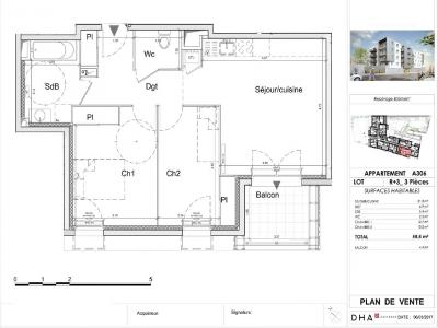 Annonce Location 3 pices Appartement Clermont-ferrand 63