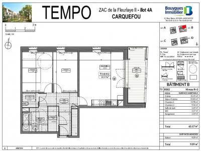 Annonce Location 3 pices Appartement Carquefou 44