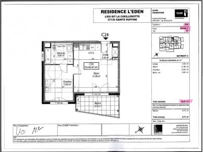 Louer Appartement Sainte-ruffine 631 euros
