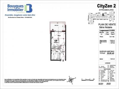 For rent Strasbourg 1 room 22 m2 Bas rhin (67000) photo 1
