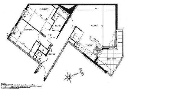 For rent Poissy 3 rooms 61 m2 Yvelines (78300) photo 0