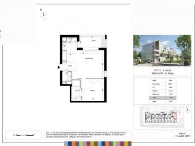 For rent Saran 2 rooms 45 m2 Loiret (45770) photo 4