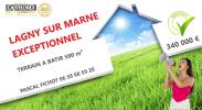 For sale Land Lagny-sur-marne  500 m2