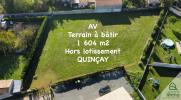 For sale Land Quincay  1604 m2