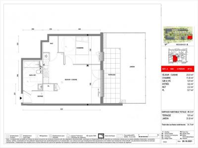 For rent Thann 2 rooms 49 m2 Haut rhin (68800) photo 2