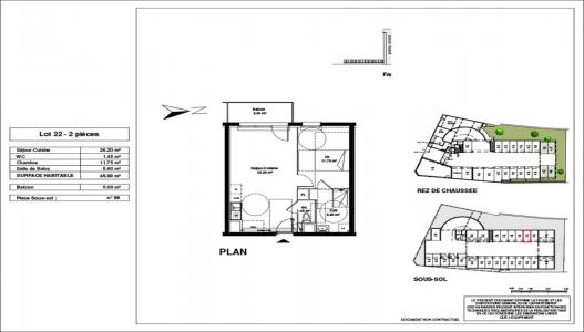 Annonce Location 2 pices Appartement Saint-jean-de-la-ruelle 45