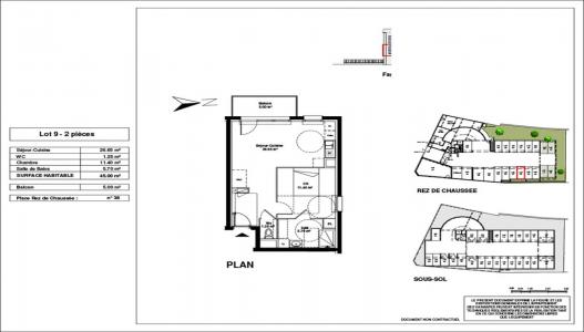Annonce Location 2 pices Appartement Saint-jean-de-la-ruelle 45