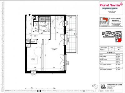 Annonce Location 2 pices Appartement Tinqueux 51