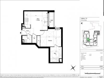 Annonce Location 2 pices Appartement Plessis-bouchard 95