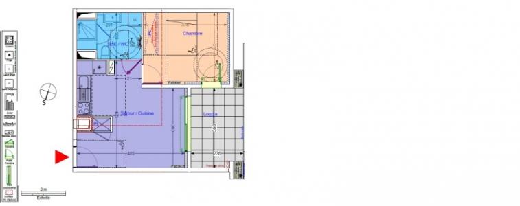 For rent Montpellier 2 rooms 37 m2 Herault (34000) photo 1