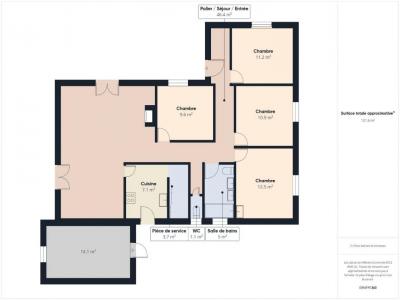 For sale Saint-pee-sur-nivelle 5 rooms 106 m2 Pyrenees atlantiques (64310) photo 3