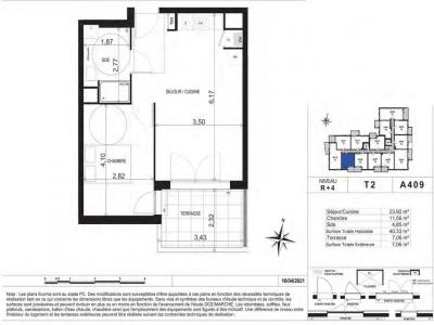 Louer Appartement 40 m2 Toulon
