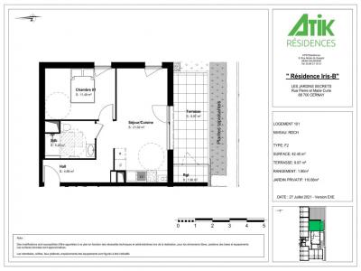 Louer Appartement 42 m2 Cernay