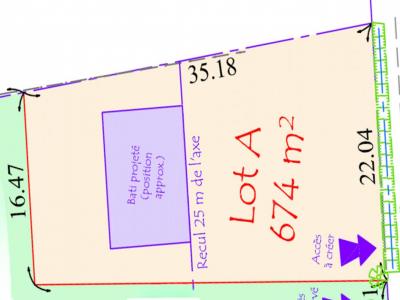 Annonce Vente Terrain Severac 44