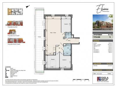 Acheter Appartement Armentieres 259668 euros