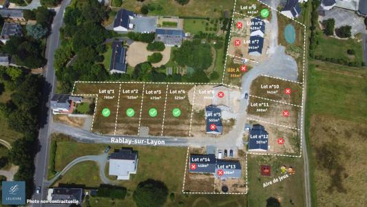 Acheter Terrain 441 m2 Rablay-sur-layon