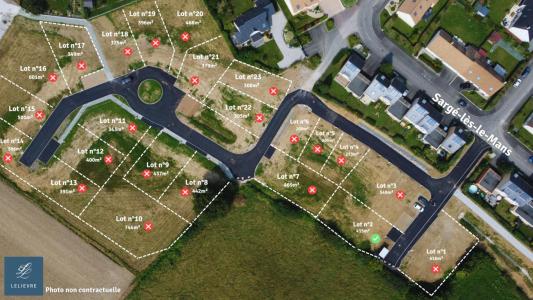 Acheter Terrain 418 m2 Sarge-les-le-mans