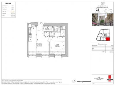 Annonce Location Appartement Lyon-1er-arrondissement 69