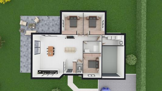 Annonce Vente 3 pices Maison Groffliers 62