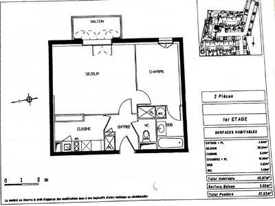 Annonce Vente 2 pices Appartement Beauvais 60