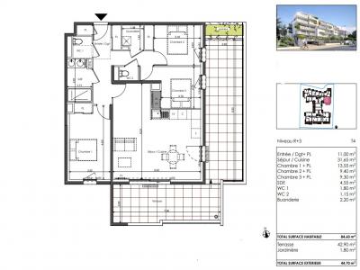Annonce Vente 4 pices Appartement Sete 34