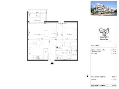 Annonce Vente 2 pices Appartement Sete 34