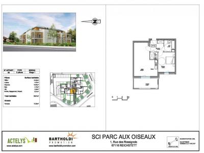 Annonce Location 2 pices Appartement Reichstett 67