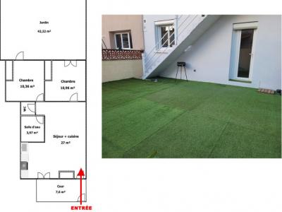 For rent Villeneuve-tolosane 3 rooms 54 m2 Haute garonne (31270) photo 2
