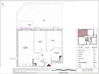 For rent Longvic 3 rooms 57 m2 Cote d'or (21600) photo 1