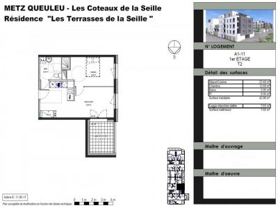 Annonce Location 2 pices Appartement Metz 57