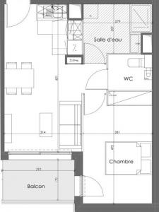 Louer Appartement 41 m2 Talence